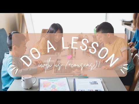 DO A LESSON WITH ME | HOMESCHOOLING | ME AND MY PLACE IN SPACE