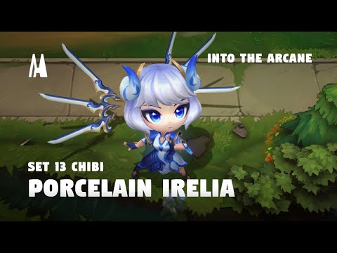 CHIBI PORCELAIN IRELIA | FINISHER, BOOM, EMOTES | TFT SET 13