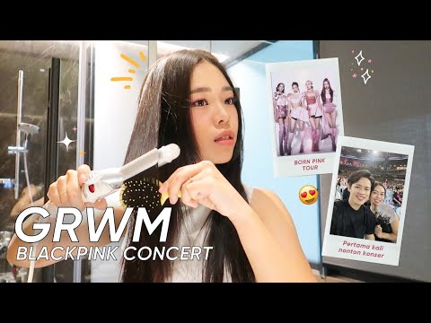 GRWM | FIRST BLACKPINK CONCERT 😍 + fancam!