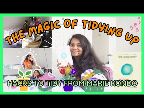 I tried KONMARI method for tidying up & it works like magic🦋👗🧹 | Spark Joy by Marie Kondo ✨