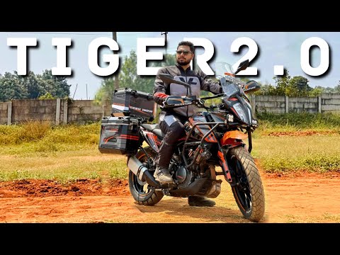 KTM 390 ADVENTURE TIGER 2.0 | Best Custom Wrap Bikes | Baragness | Geek India #bangalore #ktm