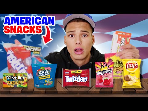 I Tried American Candy For The First Time ..