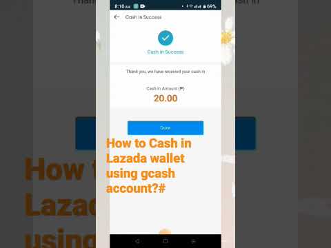 How to Cash in Lazada wallet using gcash account?#howtocashinlazadawallet #lazadawallet