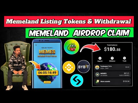 MEMELAND Listings And Claim AirDrop 😱 !! 7 December Memeland Listing Prices 🔥