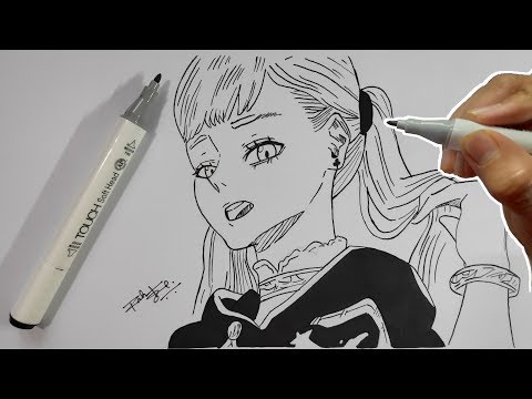 Drawing Noelle Silva (Manga Sketch) - Black Clover