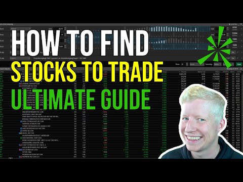 Find Stocks to Buy Today - Free Scanner Tutorial for Beginners