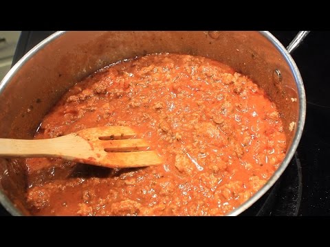 How to make Ground Beef & Pork Chili ~ Easy and Delicious