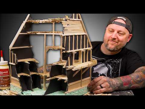 Making the BEST Ruined Fantasy House | Mordheim Manor Pt 1