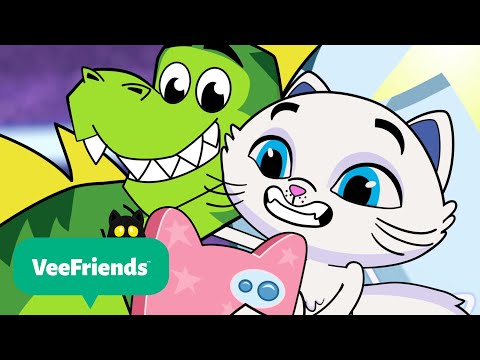 Dance-Off Battle💃🏻🪩 | Veefriends🐘🐻 | NEW! | Monster Cartoon for Kids