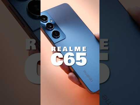 Realme C65 | Slim design, 90Hz Display, 45W charging #realme #c65 #smartphone #unboxing #tech #short