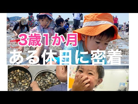 【子連れ】潮干狩りの１日に密着【千葉】