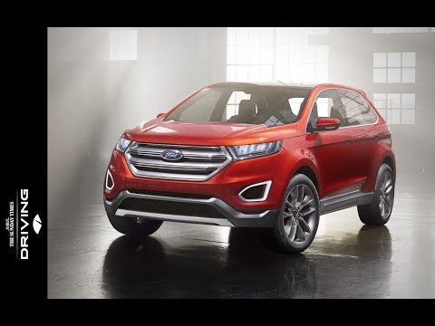 Ford unveils new Edge Concept, a large SUV heading to Europe