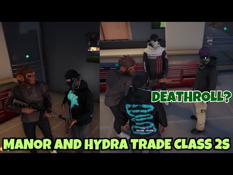 MANOR & HYDRA Trade Some Class 2s & Manor Buy a PDW | NOPIXEL 4.0 GTA RP