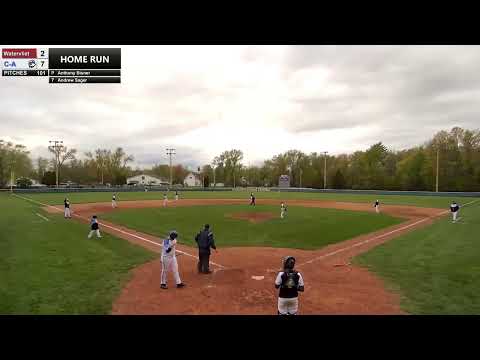 CA Varsity Baseball v  Watervliet