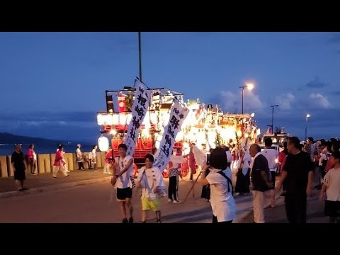 #北海道 #八雲町 #熊石 #根崎神社例大祭 #お祭 #山車巡行