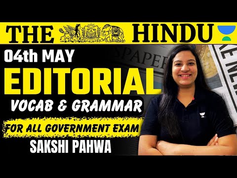 The Hindu Editorial [04th May 2023] Sakshi Pahwa