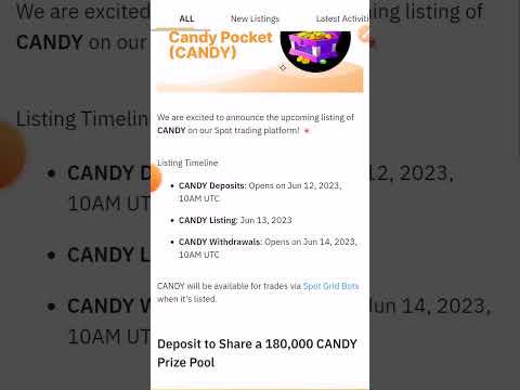 Candy Pocket Listing Date