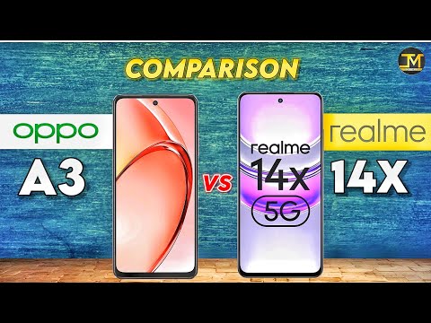 realme 14x vs Oppo A3 : White Phone is Best ❓😮