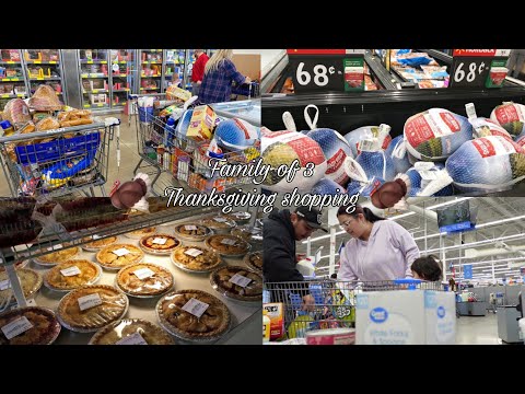 THANKSGIVING GROCERY SHOPPING