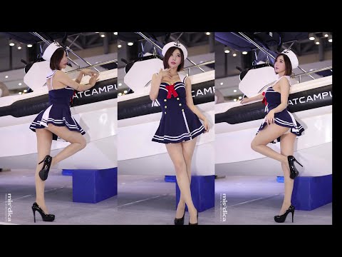 Model [4K] - Part1 釜山國際遊艇展 2021 - 송주아, 2021부산국제보트쇼 06, Song Jooa, Busan International Boat Show 2021