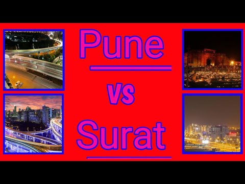 Pune vs Surat full comparison #youtubeshortsvideo