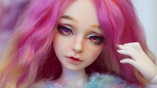 Faceup Tutorial №77 Minifee Mika / Mir OOAK BJD Custom doll repaint by WillStore