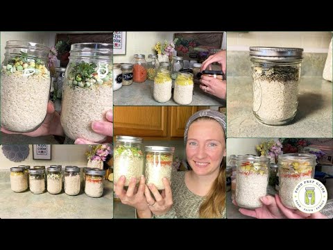 5 Homemade Seasoned Rice Mixes | Meals in Jars