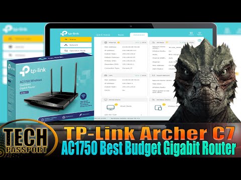 TP Link AC1750 Archer C7 Initial Setup and Config | TP-LINK Archer C7 AC1750 Gigabit Router Overview