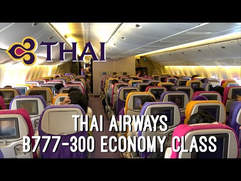 Thai Airways B777-300 Economy Class Review | KUL-BKK