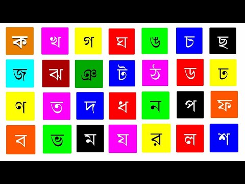 ka kha ga gha | ব্যঞ্জনবর্ণ-কখগঘ | Bangla Alphabet ka kha | Banjonbarno | Bangla Barnamala কখগঘ