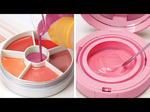 💋Satisfying Makeup Repair💄ASMR Great Tips To Reuse Your Old Makeup Products🌸Cosmetic Lab