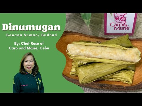 Dinumugan (Banana Suman/Budbud)