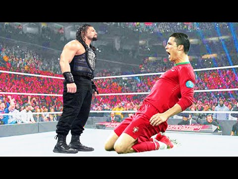 🔴Live WWE 2K24 | Ronaldo vs. Roman Reigns Wrestler on WWE | WWE Smackdown Today Fight #shorts