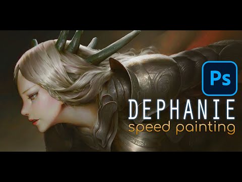 Dephanie - speed painting (Time-lapse)