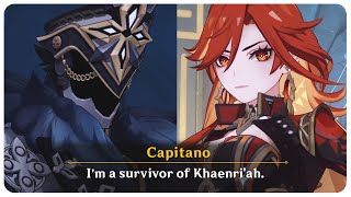 Capitano is from Khaenri'ah (Cutscene) | Genshin Impact 5.1