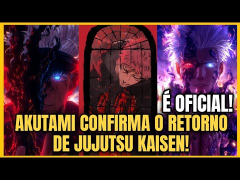 AKUTAMI ANUNCIA RETORNO DE JUJUTSU KAISEN! O ARCO CULLING GAME ANUNCIADO COM CAPA OFICIAL!