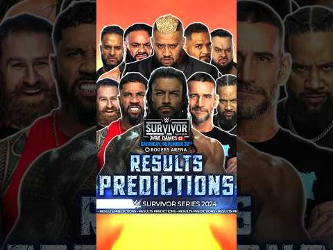 Survivor Series 2024 - Winners Predictions #SurvivorSeries #Bevelock #WWE #Shorts