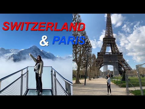 TRAVEL | 나의 첫 유럽여행 2편, 스위스🇨🇭, 프랑스🇫🇷