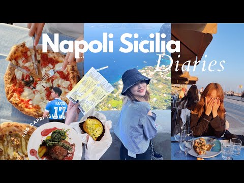 【ナポリ・シチリアVLOG】人生１美味しかったヨーロッパ旅行記録🇮🇹🍕PART.3