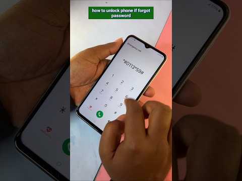 how to unlock phone if forgot password samsung vivo redmi oppo realme #shorts