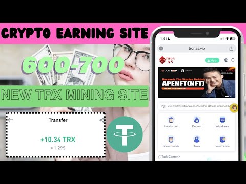 New Tron-AS Mining site | Best trusted Earning site |  longtime trusted income trx site