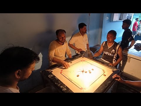 BEST CARROM SUSPENSE FINISH BOARD NO HAND GAME#carrom#carromboard