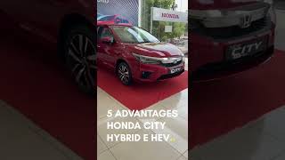 Advantages on Honda City Hybrid E HEV #shorts #trending #youtubeshorts #teluguvlogs