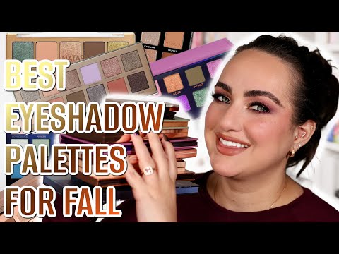 TOP 10 FALL EYESHADOW PALETTES 2024!