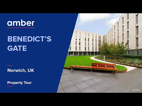 Property Tour | Benedict’s Gate, Norwich | Student Accommodation in UK | amber