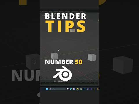 Blender Tip 50 Zoom to Object ✔️ #blender #blendertutorial #blender3d