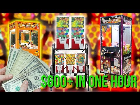 Arcade Vending Business: How Much Did One Location Make?