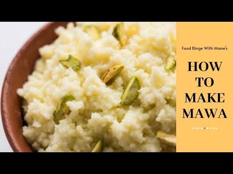 How to Make Mawa At Home in Hindi - Instant Khoya Recipe| घर पर आसानी से मावा बनाने की विधि