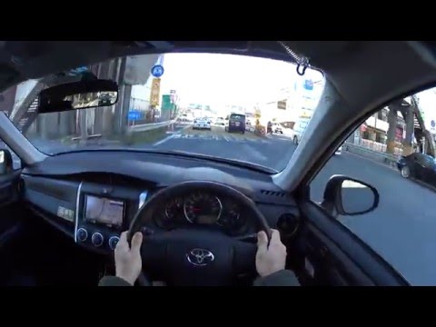 Corolla Fielder POV City Test Drive in Japan