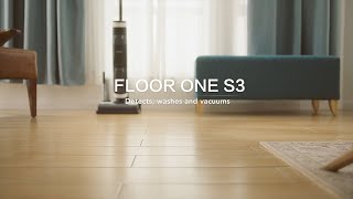 Introducing Tineco FLOOR ONE S3 Smart Wet Dry Vacuum Cleaner | EN